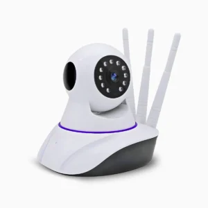 Câmera Ip Sem Fio 360° 3 Antenas HD Wifi