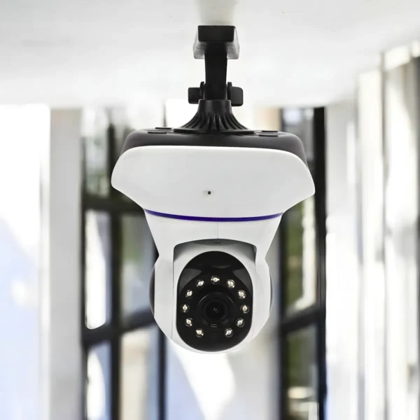 Câmera Ip Sem Fio 360° 3 Antenas HD Wifi - Imagem 7