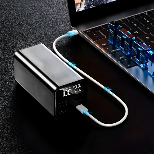 Carregador Power Bank Portátil 20000mah Carga Rápida - Imagem 5