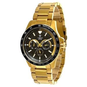 Relógio Masculino Banhado a Ouro TODO EM AÇO Tuguir TGI37024 – Sofisticação, Estilo e Durabilidade!