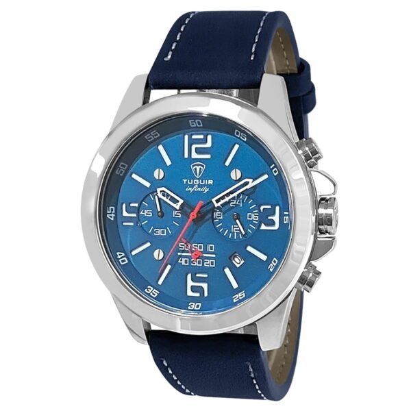 ⌚ Relógio Masculino Prata Linha Infinity – Elegância Atemporal para Homens de Estilo