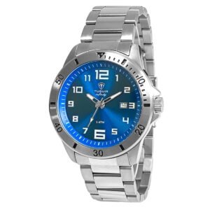 ⌚ Relógio Masculino Todo em Aço Tuguir TGI37010 – Elegância, Força e Precisão no Seu Pulso
