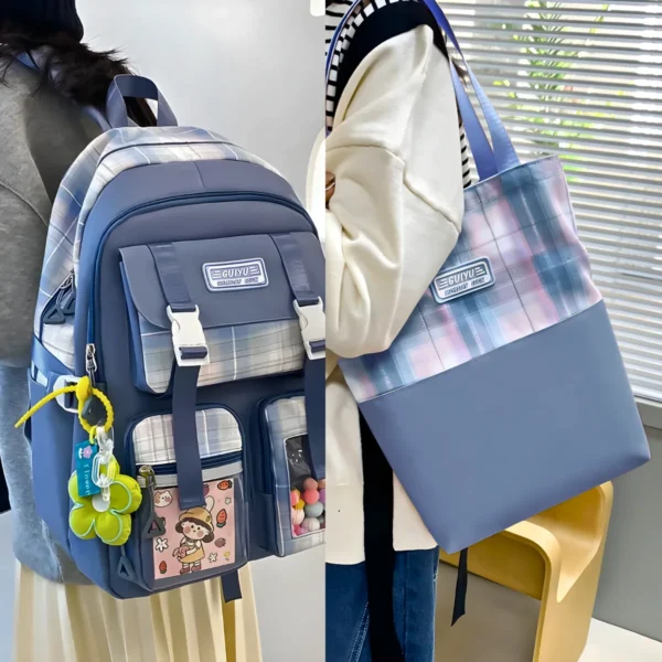 Conjunto Completo de Mochila e Acessório - Imagem 6