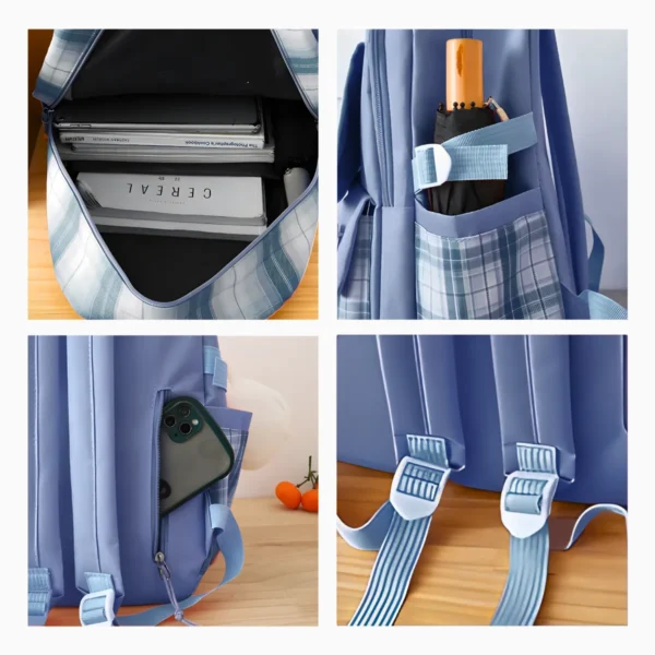 Conjunto Completo de Mochila e Acessório - Imagem 8