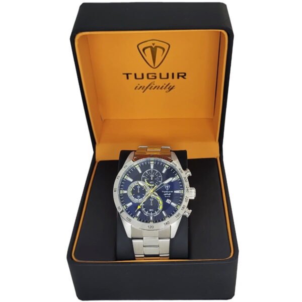 Relógio Masculino infinity Aço Cronógrafo TGI37065 - Imagem 2