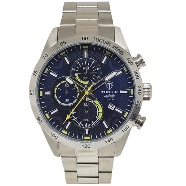 Relógio Masculino infinity Aço Cronógrafo TGI37065